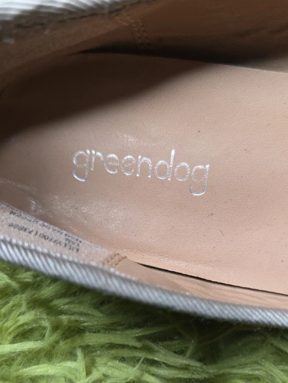 greendog Silver Glitter Bow Ballet Flats - Kids‎ Dress Shoes